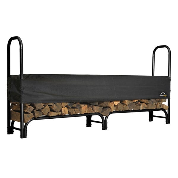 Firewood Rack-in-a-Box Heavy Duty with Cover, 8' alt 0