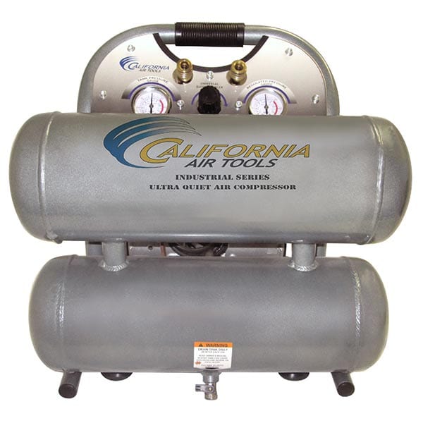 1HP 4-3/5 Gallon Oil-Free Aluminum Tank Air Compressor alt 0
