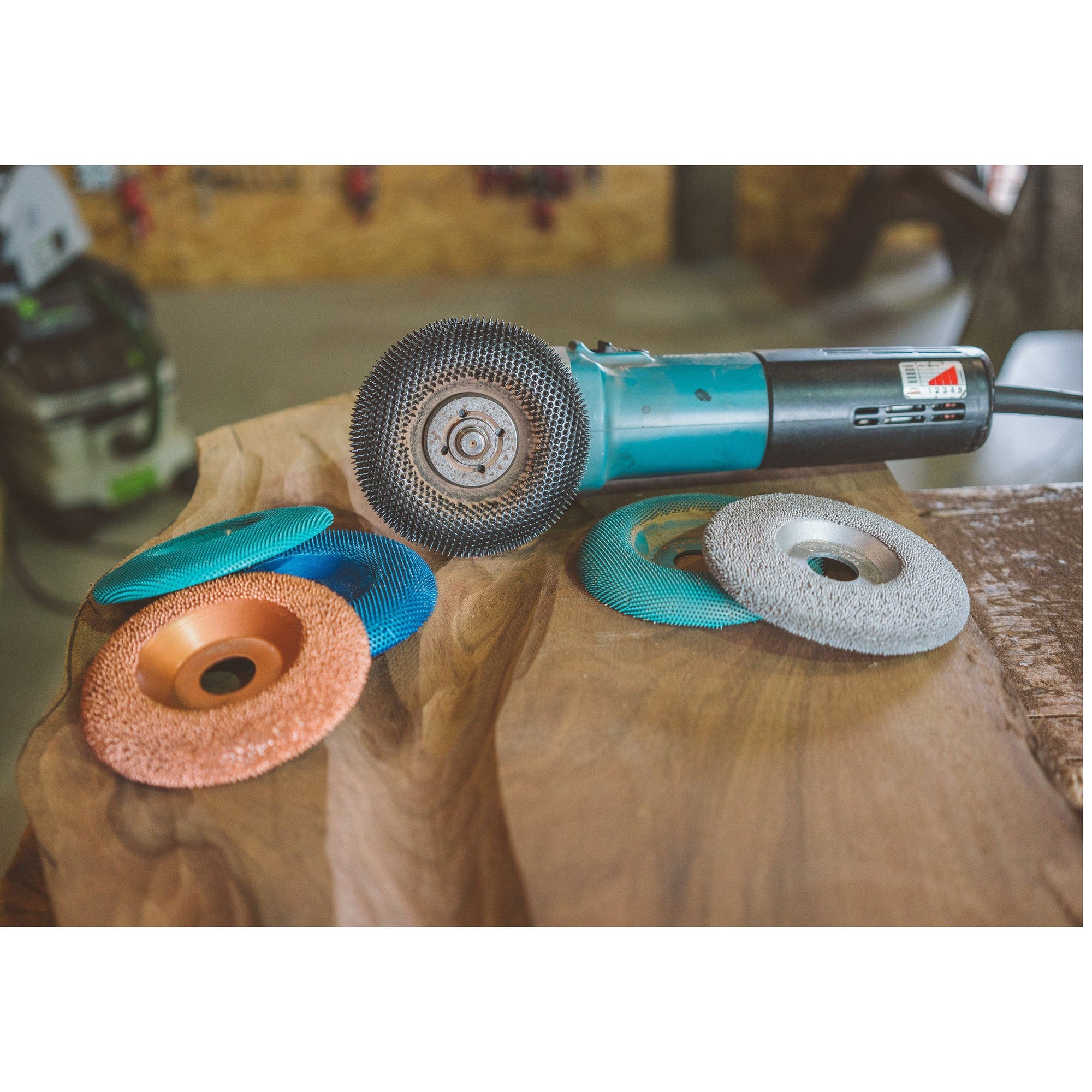 Extreme Shaping Disc - 4-1/2" Diameter - Medium alt 0