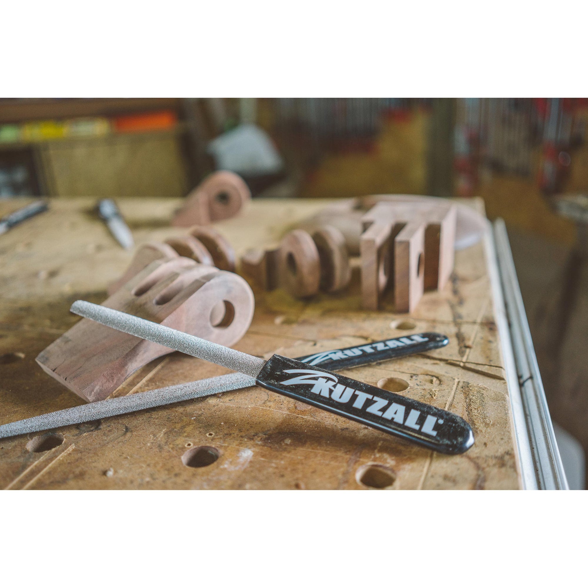 Original Half-Round Hand Rasp - 8" - Fine alt 0