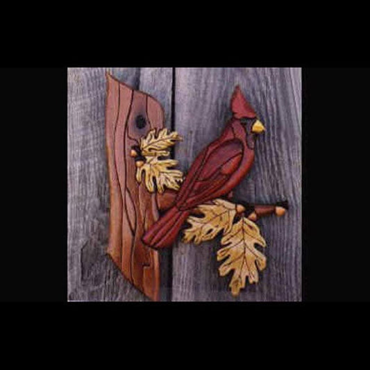 Cardinal Intarsia Pattern alt 0