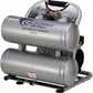 1HP 4.6 Gallon Oil-Free Twin Portable Aluminum Tank Air Compressor alt 0