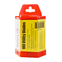 Utility Blades in Dispenser Pack, 100-Piece alt 0