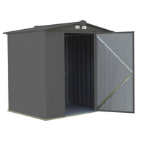 EZEE Shed, 6x5, Low Gable, 65 in walls, Charcoal Gray alt 0