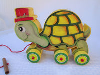 Turtle Pull Toy  Woodworking Pattern and PictureTURTLE PULL TOY alt 0