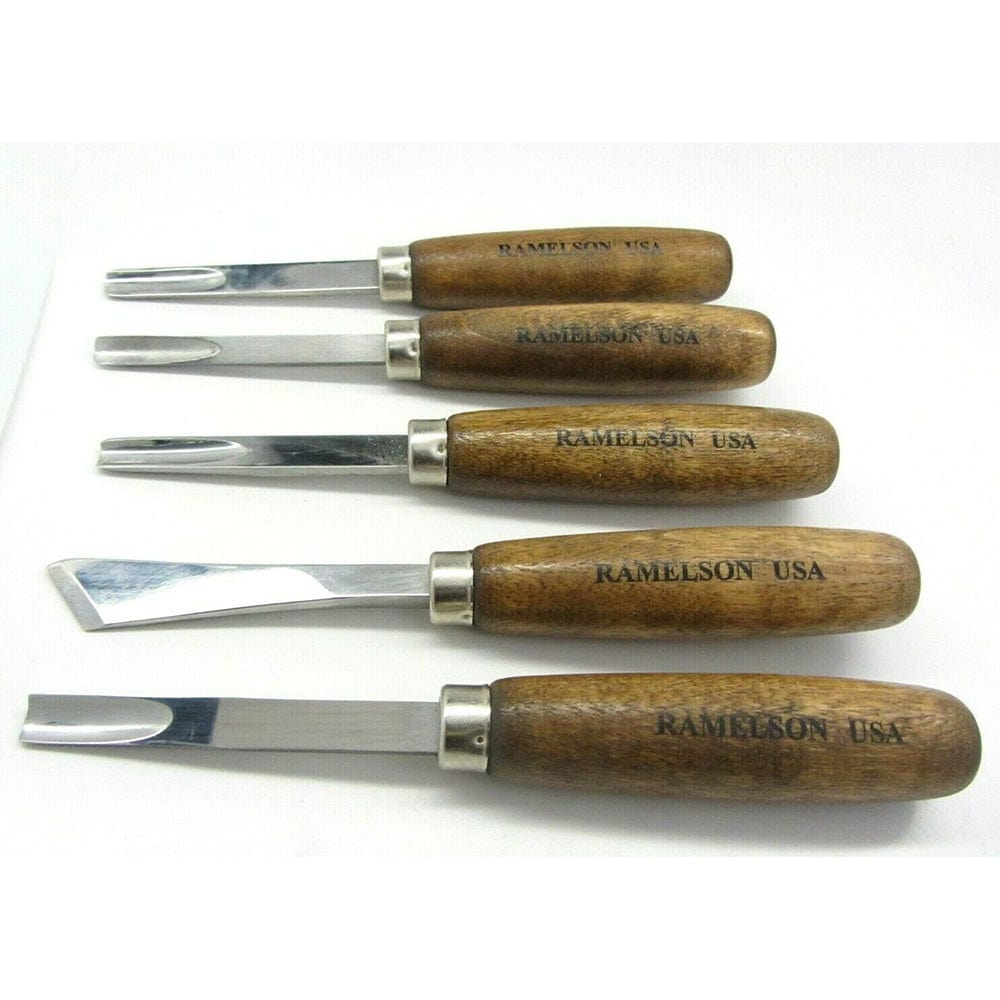 Large Woodcarving Gouge & Chisel Set