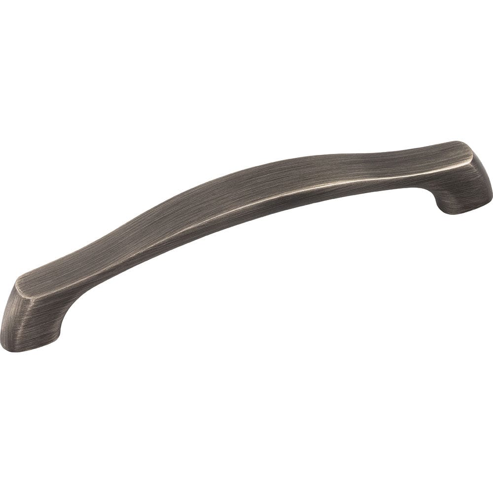 Cabinet Pull, 128mm C/C, 6-1/8" O.L.,   Brushed Pewter alt 0