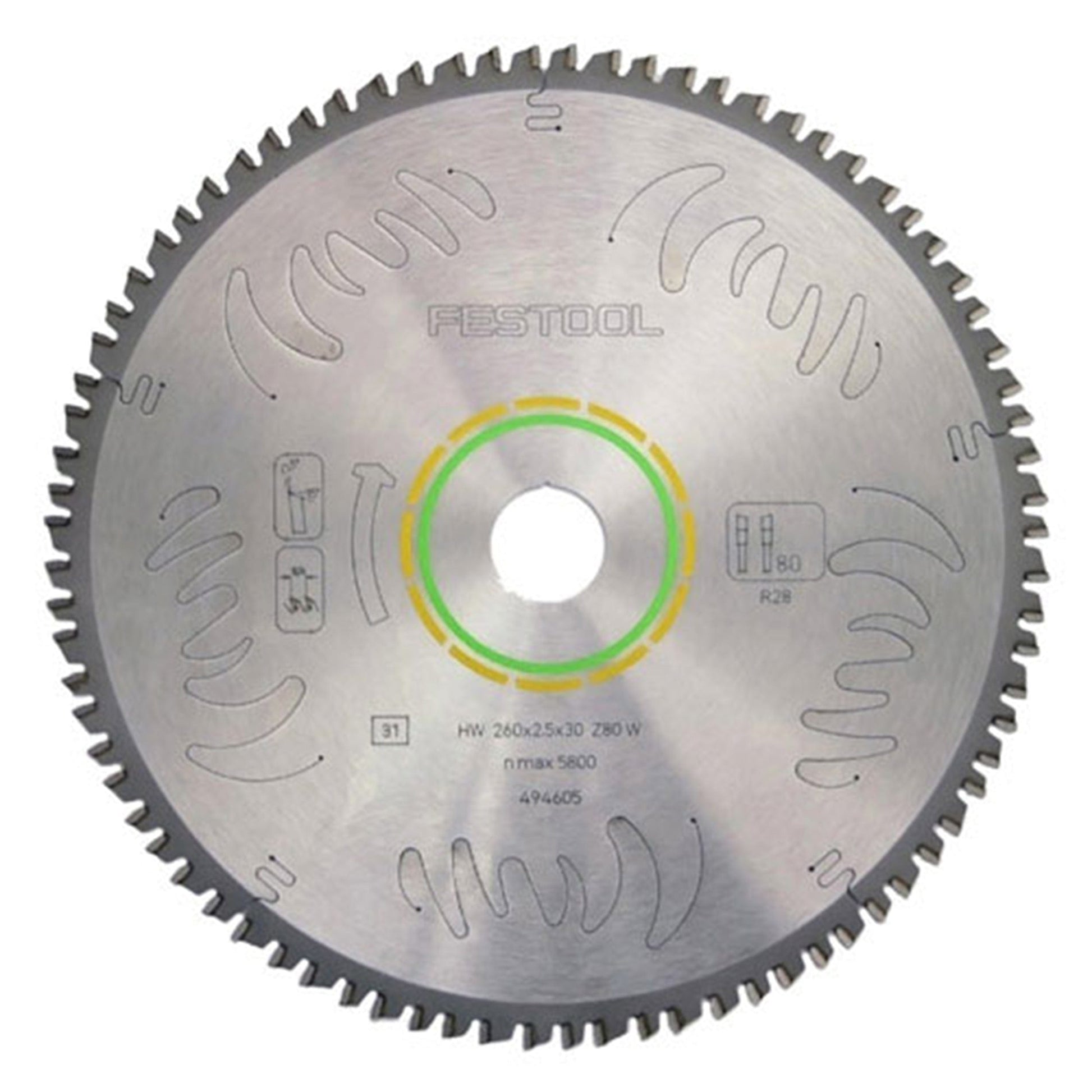 Universal Circular Saw Blade 10" x 60 Tooth ATB alt 0