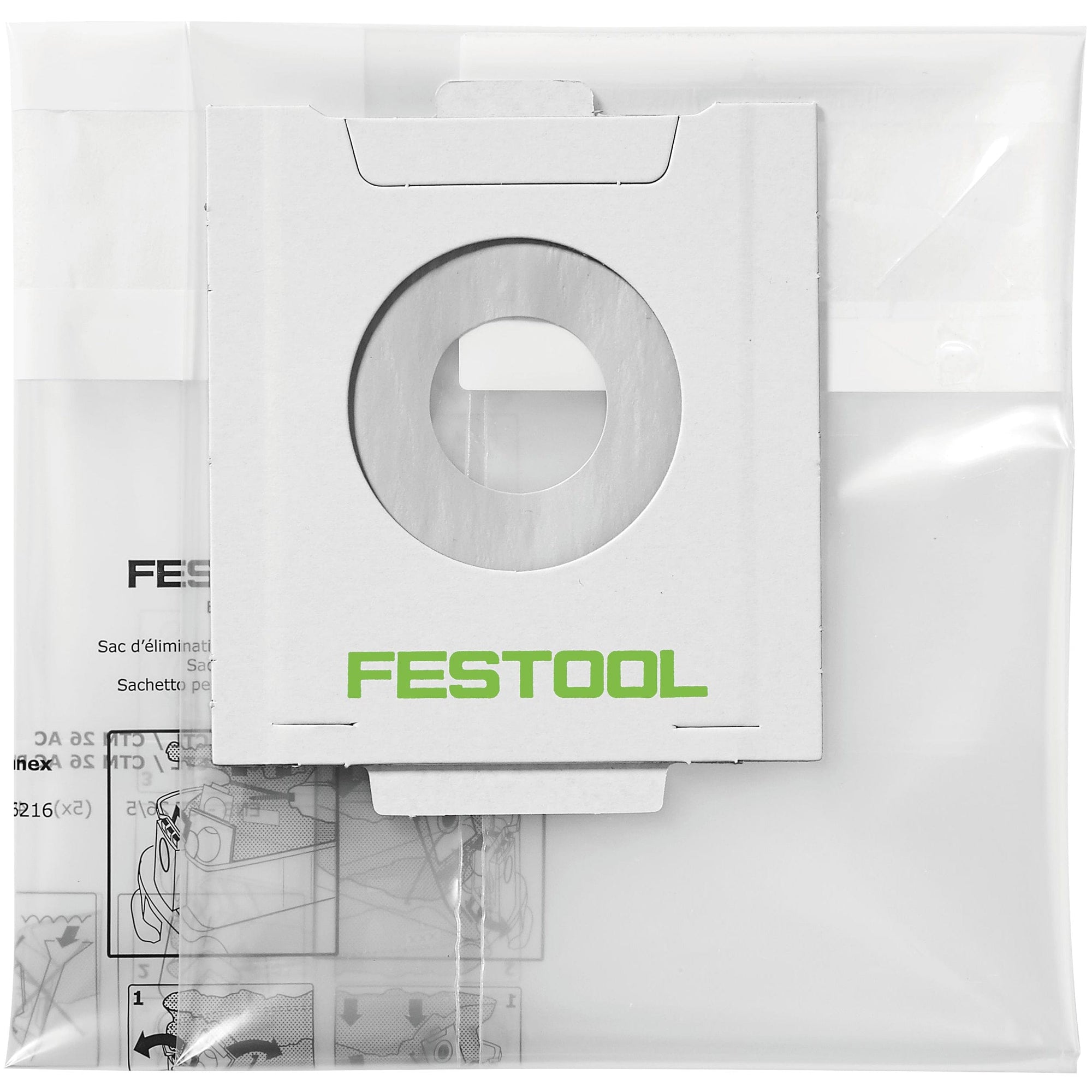 Disposable Dust Liners for Festool CT 48 E AC Dust Extractor Only alt 0
