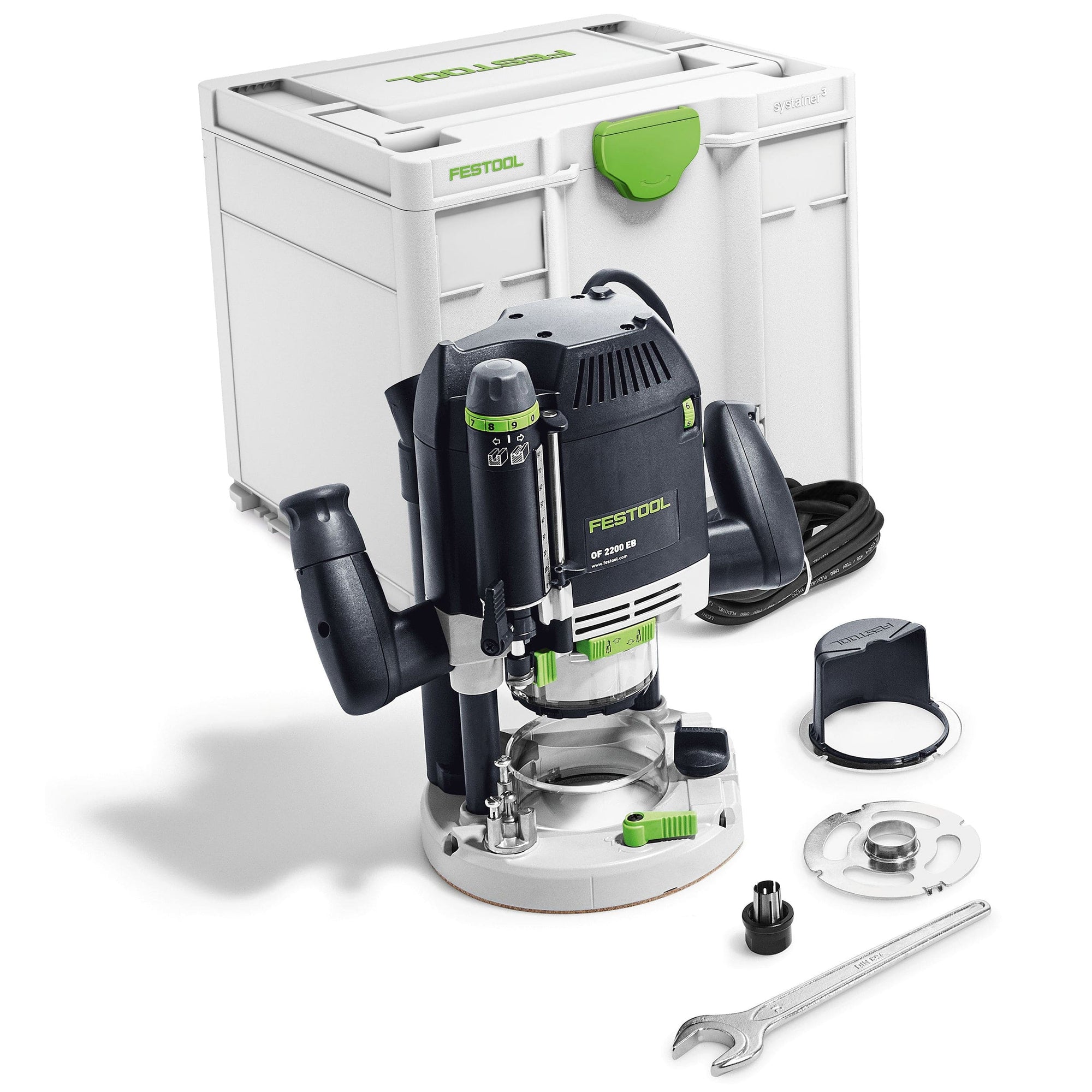OF 2200 EB-F Plus Plunge Router with Systainer³ (US-Imperial) alt 0