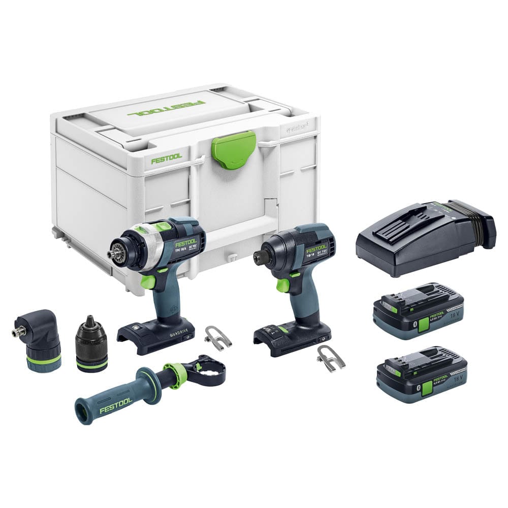 TID 18 HPC I-Set TPC 18/4 Impact Driver and Drill Set