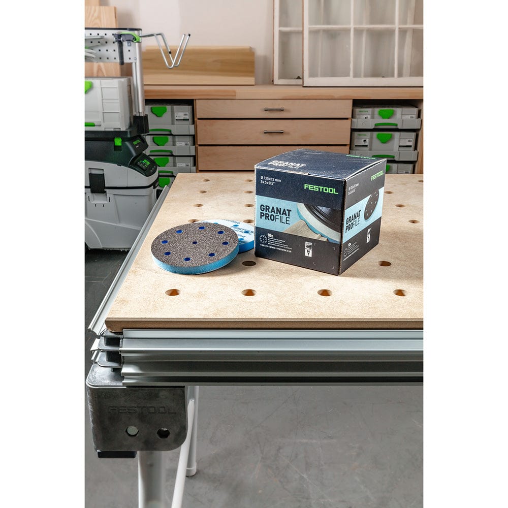 Granat PROfile Foam Abrasive Disc - D125 Medium-Superfine - 10 Pack Assortment