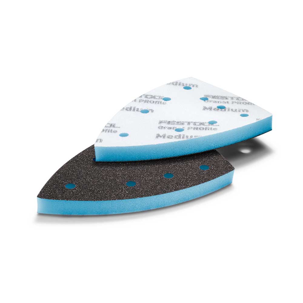 Granat PROfile Foam Abrasive Sheet - Delta Medium Grit - 10 Pack