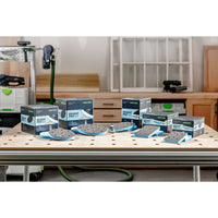 Granat PROfile Foam Abrasive Sheet - Delta Medium Grit - 10 Pack