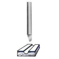 SC39 Round Bottom Veining Router Bit 1/16" R x 1/8" D x 1/4" CL 2" OL alt 0