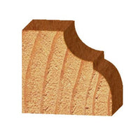 3210 Cove And Bead Router Bit 1/4" SH 1/4" R 1-5/16" D X 5/8" CL X 2-1/8" OL alt 0