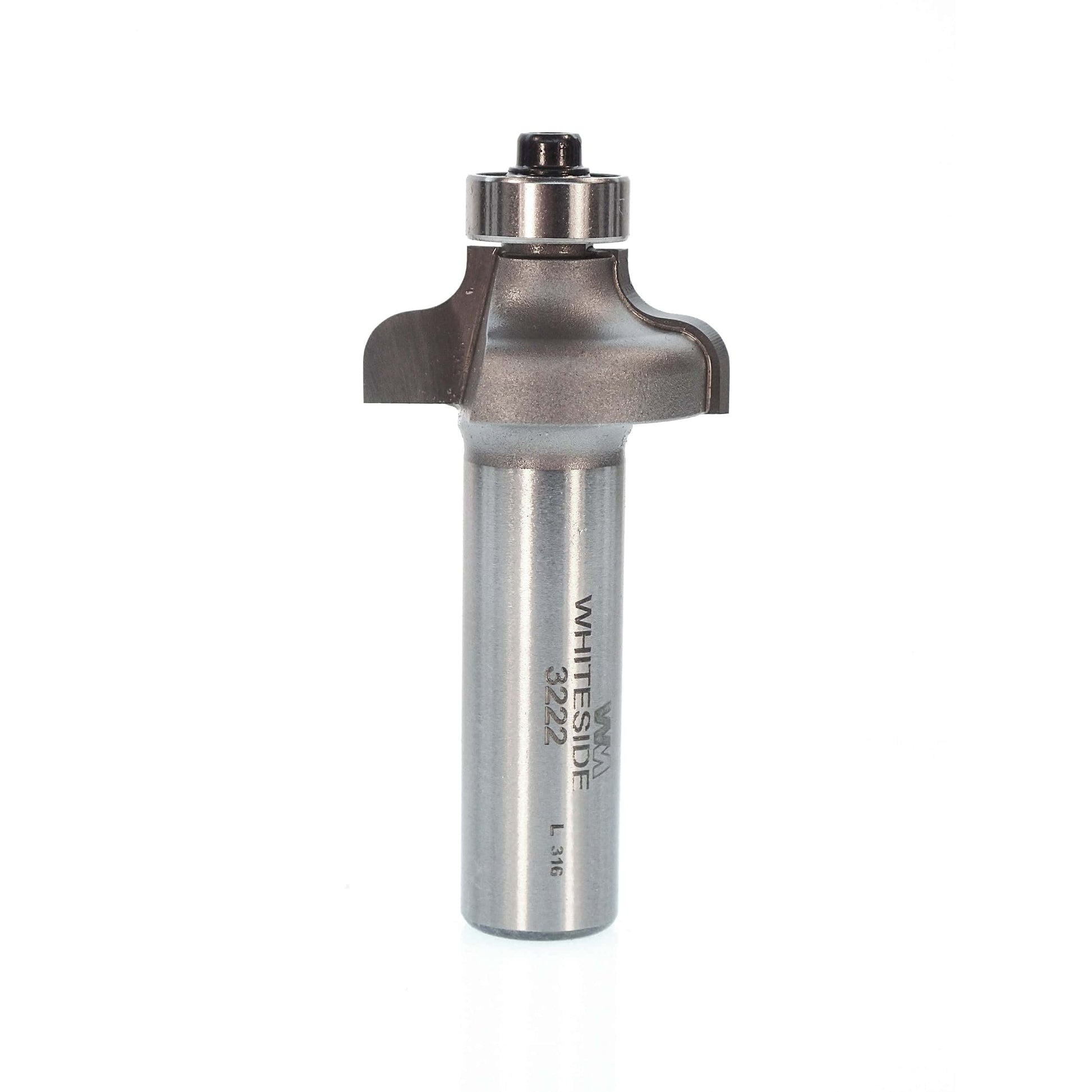 3222 Ogee Router Bit 1/2" SH 5/32" R 1-1/8" D X 1/2" CL X 2-1/4" OL alt 0