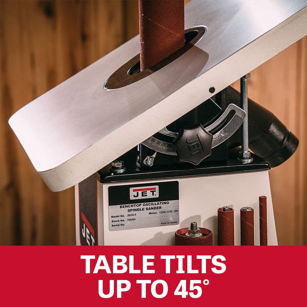 Benchtop Spindle Sander - 1/2 HP 1 Ph 115V - JBOS-5