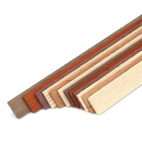 Wood Laminating Strips - 1/8" x 7/8" x 24" - Assorted Species - 12 Piece alt 0