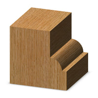 Beading Bit w/Ball Bearing 5/3" 2R 13/16" LD 1/2" CL 1/4" SH 2 FL alt 0