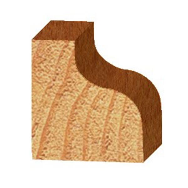 3220 Ogee Router Bit 1/4" SH 5/32" R 1-1/8" D X 1/2" CL X 2" OL alt 0