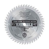 LU91M008 Industrial Thin Kerf Sliding Miter Blade, 8-1/2" diameter, 5/8" arbor, 48 teeth ATB alt 0