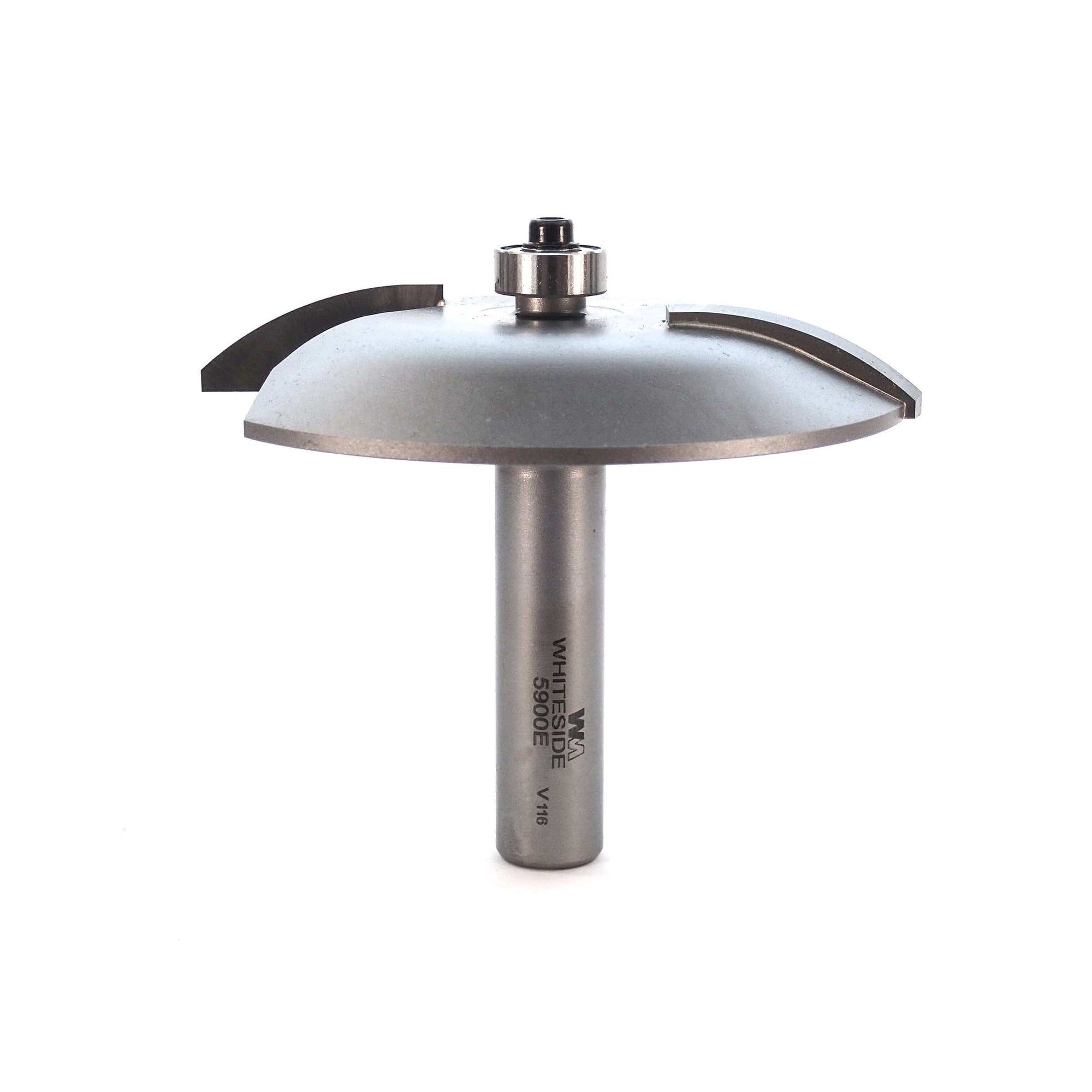 5900E 2-Wing Large Raised Panel Router Bit 3-1/4" D, Cove alt 0