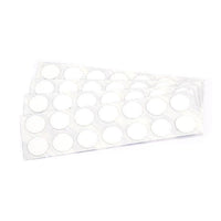 Peel & Stick PVC Screw Caps - 9/16" Diameter - White - 260 Piece alt 0