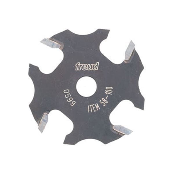 58-100 4-Wing Slotting Cutter Router Bit 1/16" CL alt 0