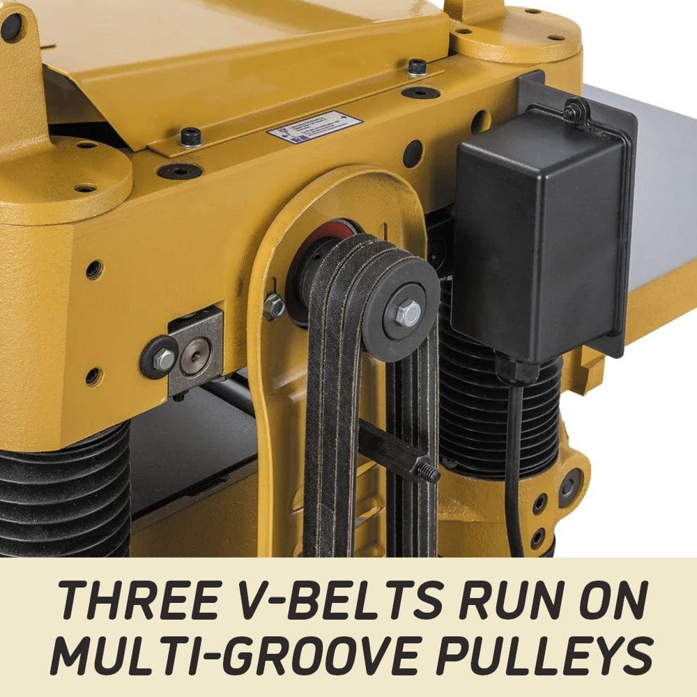 20" Planer - 5 HP 1 Ph 230V - Helical Cutterhead - 209HH