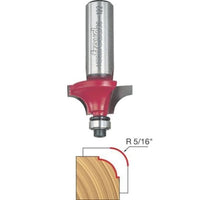 36-122 Quadra-Cut Beading Router Bit 5/16" Radius 1/2" Shank alt 0