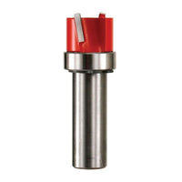 16-528 Mortising Router Bit with Top Bearing 1/2" SH 1-1/2" D 5/8" CL alt 0