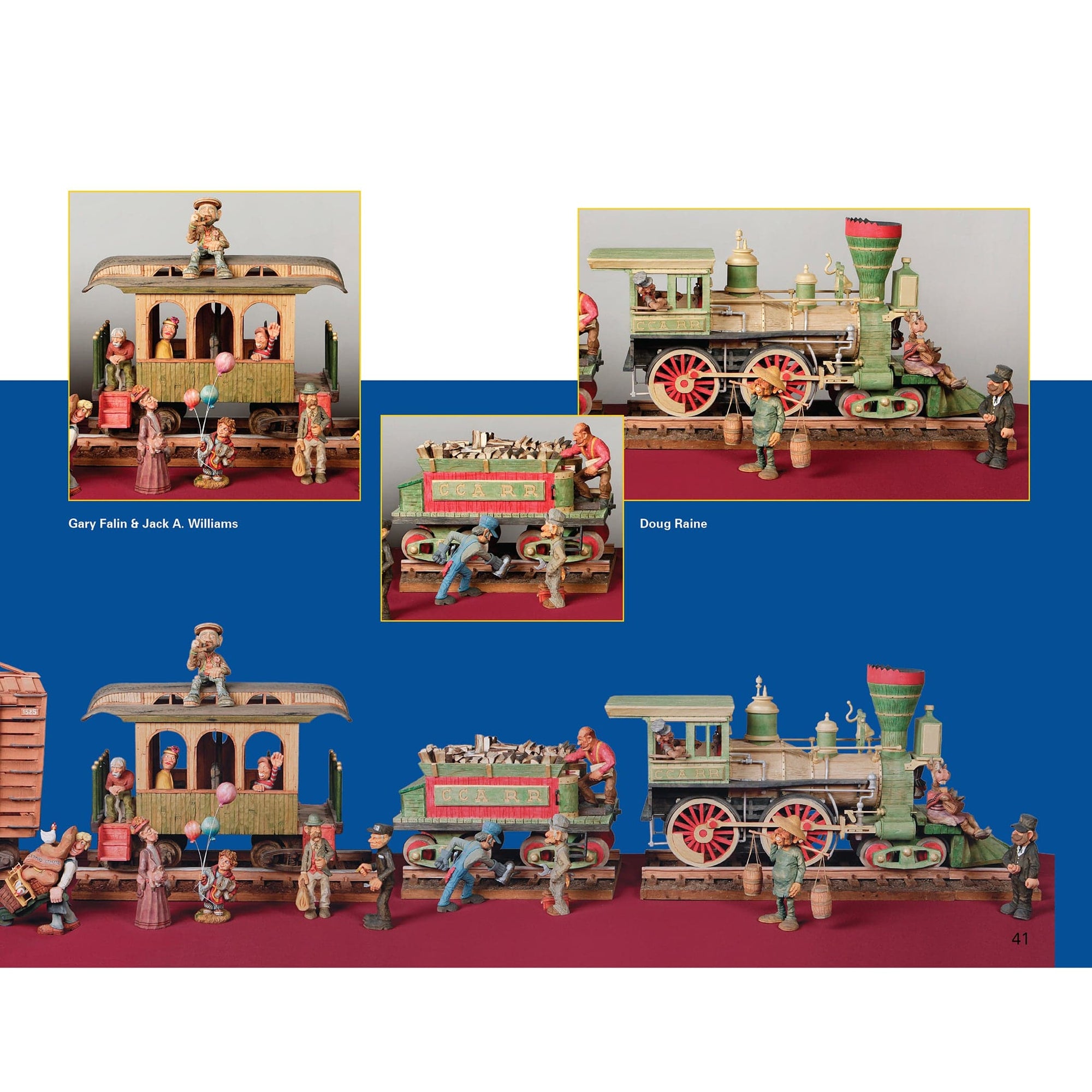 Carving an 1880s Western Train alt 0