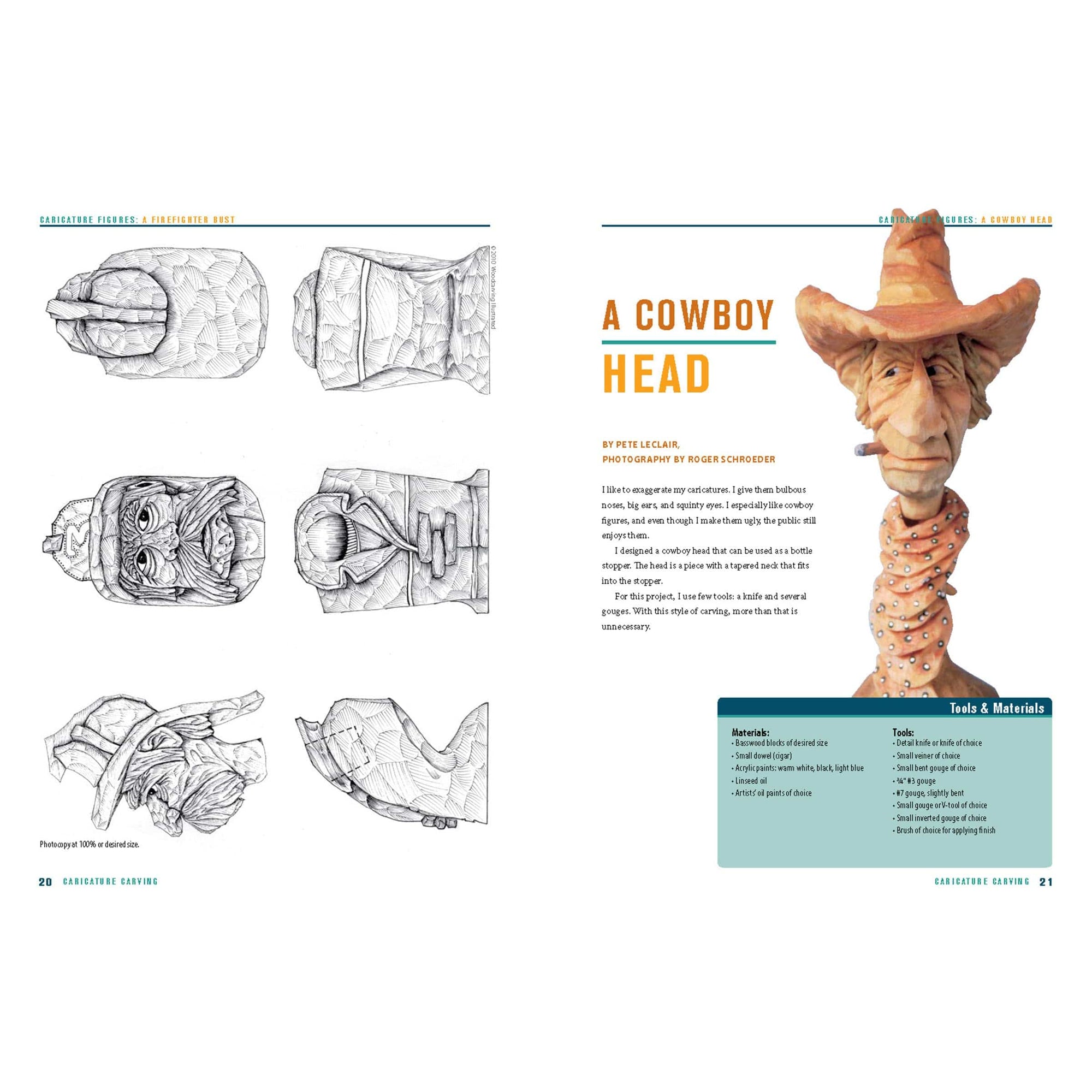 Caricature Carving: Expert Techniques and 30 All-Time Favorite Projects (Best of WCI) alt 0