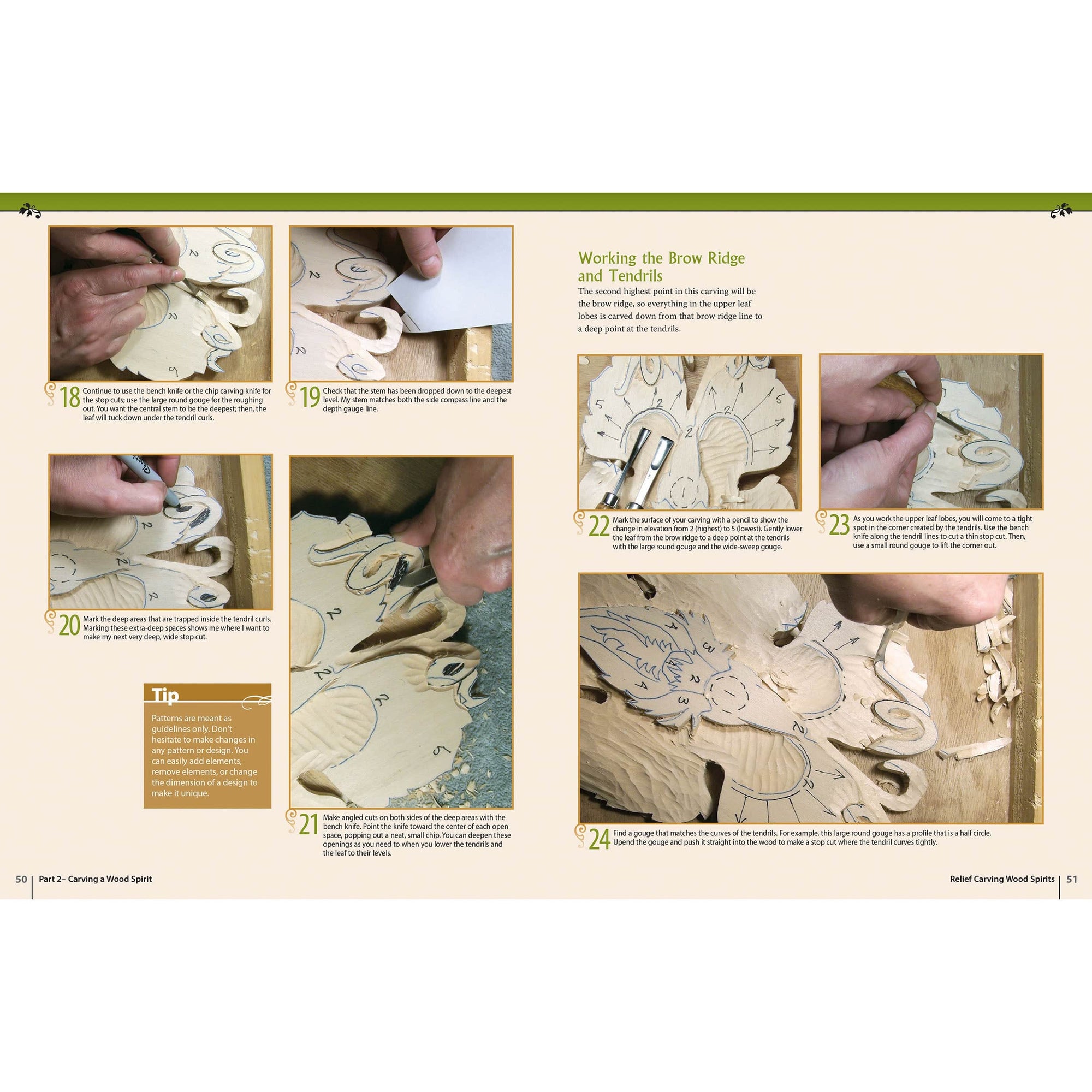 Relief Carving Wood Spirits Revised Edition alt 0