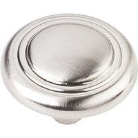 Vienna Knob, 1-1/4" Dia.,  Satin Nickel alt 0