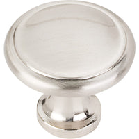 Gatsby Knob, 1-1/8" Dia.,  Finnish -Satin Nickel alt 0