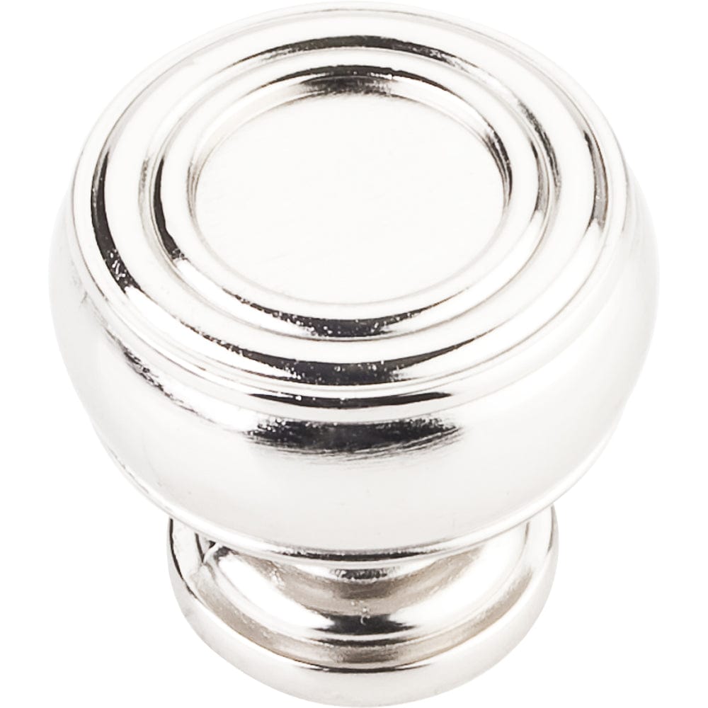 Bremen 2 Barrel Knob, 1-3/16" Dia.,  Polished Nickel alt 0