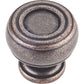 Bremen 2 Barrel Knob, 1-3/16" Dia.,  Distressed Oil Rubbed Bronze alt 0