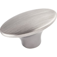 Hudson Knob, 1-7/8" O.L.,  Brushed Pewter alt 0