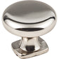 Belcastel 1 Knob, 1-3/8" Dia.,  Polished Nickel alt 0