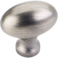 Lyon Knob, 1-9/16" O.L., Brushed Pewter alt 0