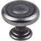 Bremen 1 Knob, 1-1/4" Dia.,  Gun Metal alt 0