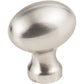 Bordeaux Knob, 1-3/16" O.L., Satin Nickel alt 0