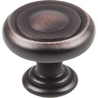 Bremen 1 Knob, 1-1/4" Dia.,  Brushed Oil Rubbed Bronze alt 0