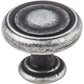 Bremen 1 Knob, 1-1/4" Dia.,  Distressed Antique Silver alt 0