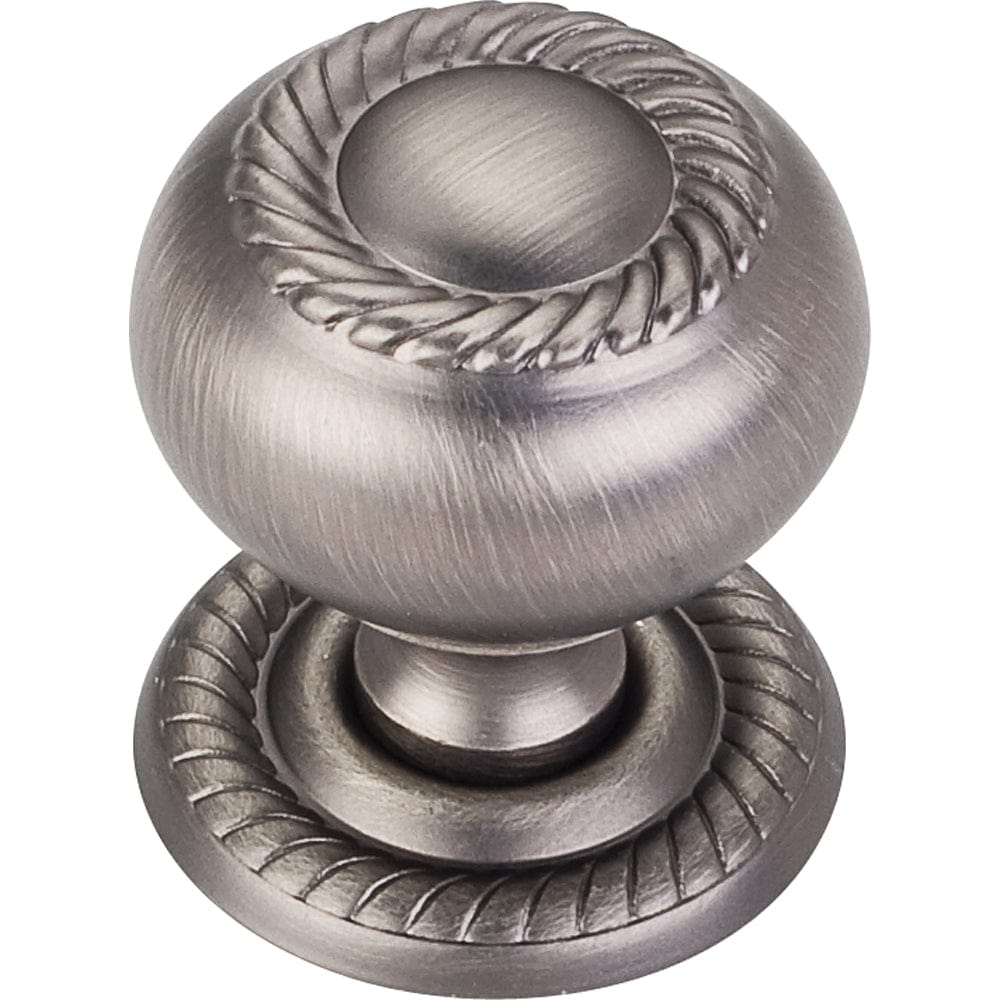 Rhodes Knob, 1-1/4" Dia., Brushed Pewter alt 0