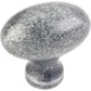 Lyon Knob, 1-9/16" O.L., Distressed Antique Silver alt 0