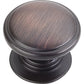 Durham Knob, 1-1/4" Dia.,  Brushed Oil Rubbed Bronze alt 0