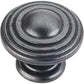 Bremen 2 Stacked Knob, 1-1/4" Dia.,  Gun Metal alt 0